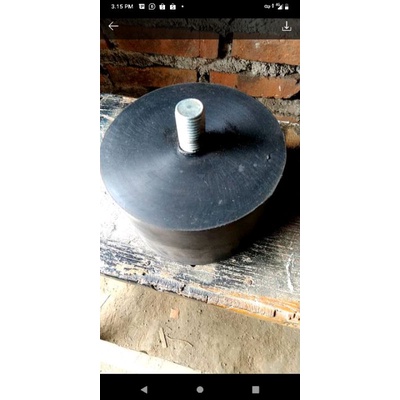 Karet Mounting Baut Mur Ukuran 11 x 6,5 cm Baut 16 Kunci 24