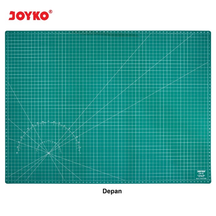 

Terlaris Vbn Cutting Mat A2 Joyko (60 X 45 X 0.3 Cm) Self Healing Murah Bagus
