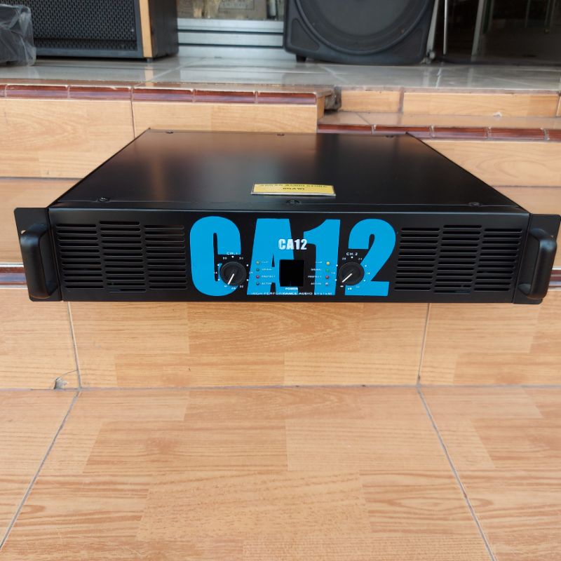 Box Power BU CA-12 + KNOP + PANEL(2U)