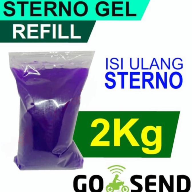 refill sterno isi ulang gel jelly kompor sterno 2kg terbaru