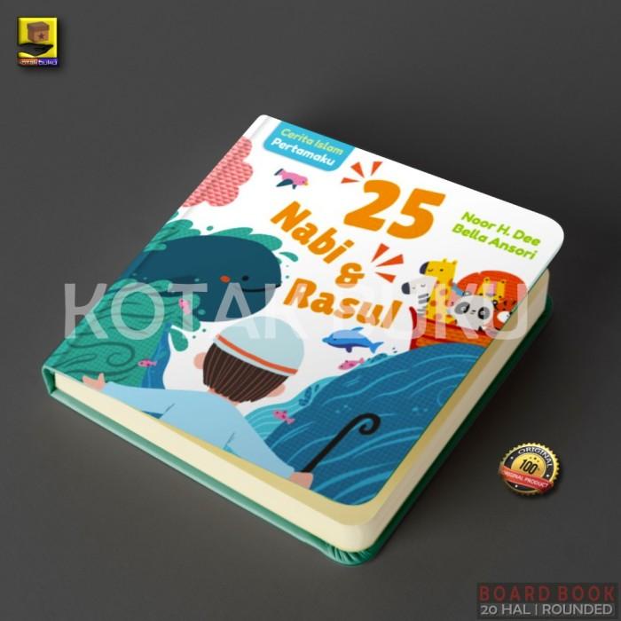 Terlaris Boardbook / 25 Nabi Dan Rasul / Kisah 25 Nabi / Buku Anak / Boardbook