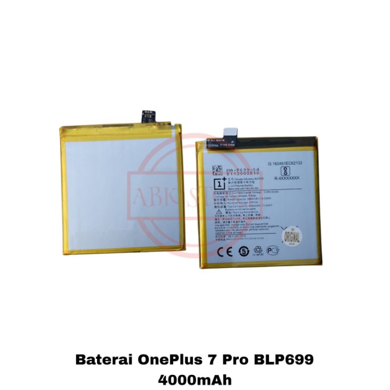 BATRE BATERAI BATTERY ONEPLUS 7 PRO BLP699 / ONE PLUS 7PRO