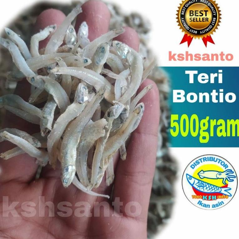 

>V44859) Ikan asin teri buntio-500gram