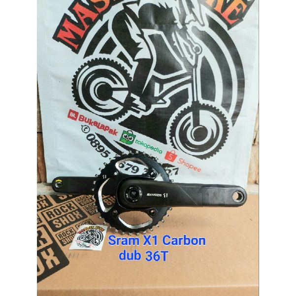 Crank Sram X1 Carbon Dub no crank xx1 x01 xtr hope noir next raceface x01
