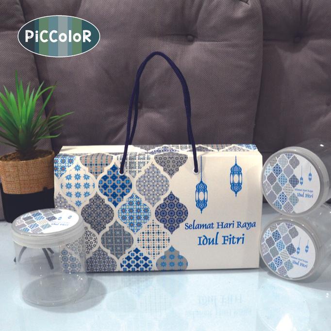 

Hampers Gable Box Lebaran / Kotak Hampers Idul Fitri / Putih (28X10X11 Cm) Berkualitas
