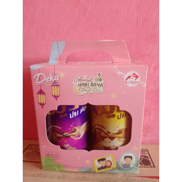 

Deka Wafer ROLL Gift Box Lebaran