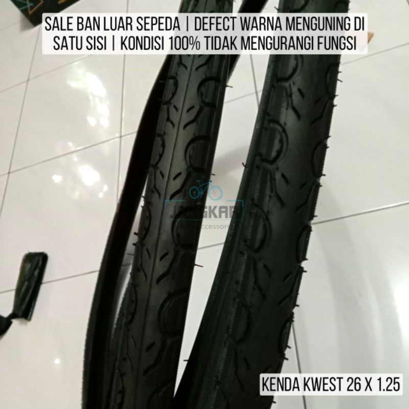 BAN LUAR SEPEDA 26 1.25 MTB TOURING KENDA KWEST