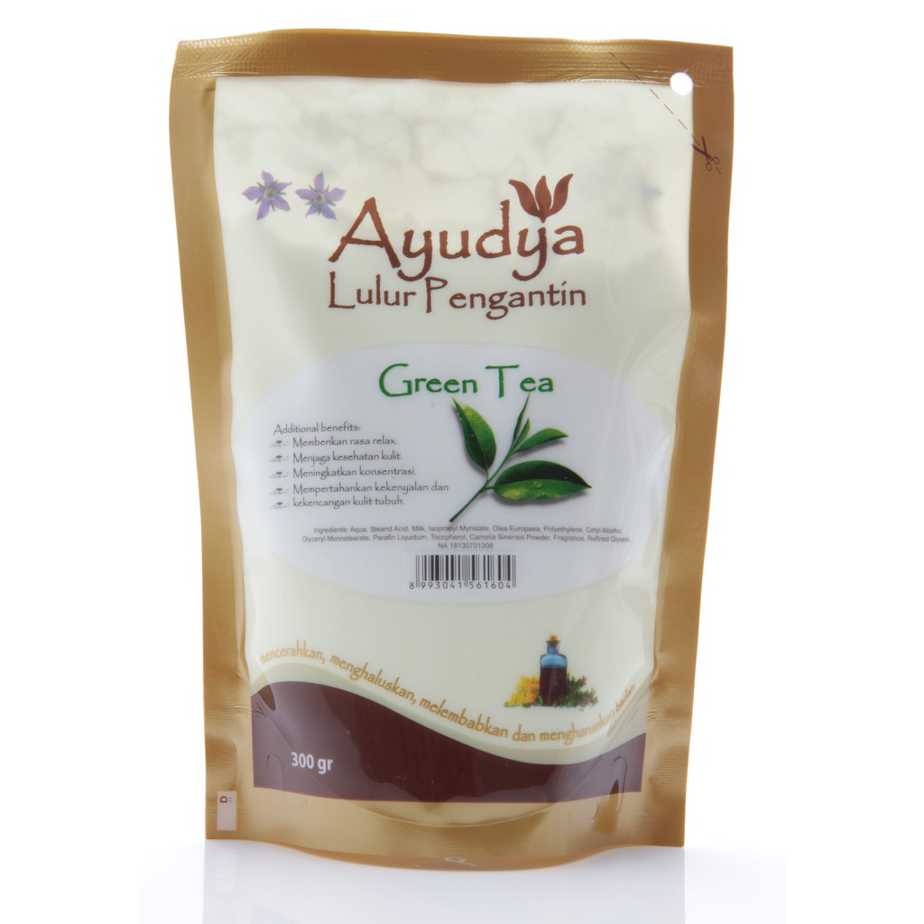 Ayudya Lulur Pengantin Green Tea 300 refill