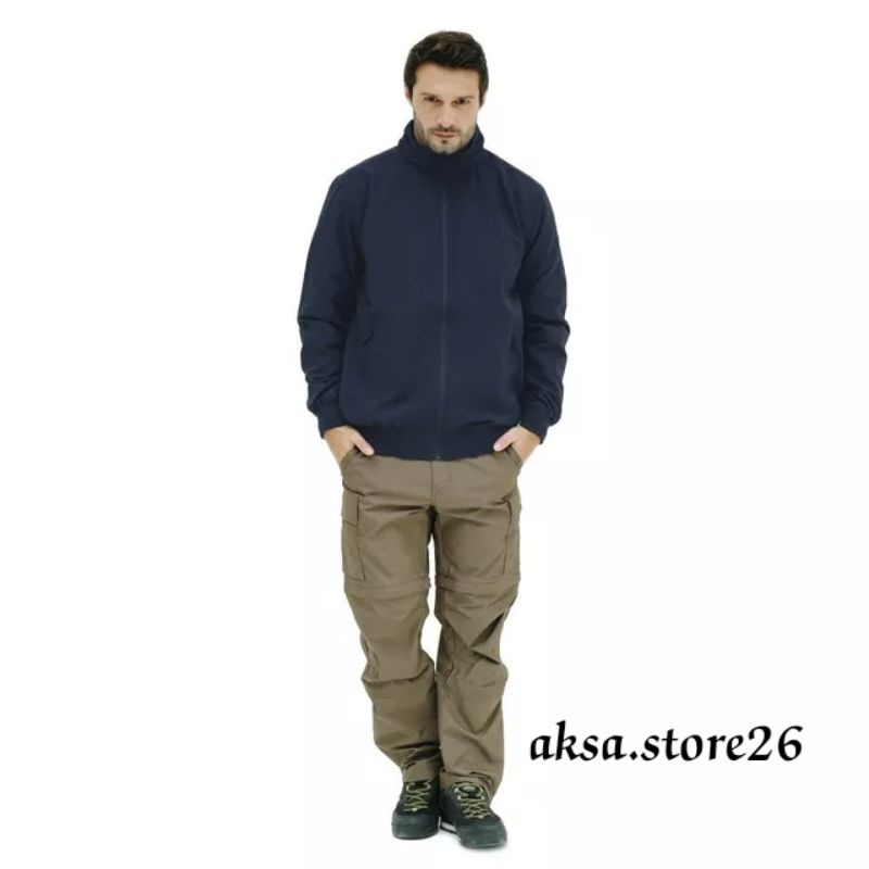 jaket eiger x-bouster 1.0 navy size m