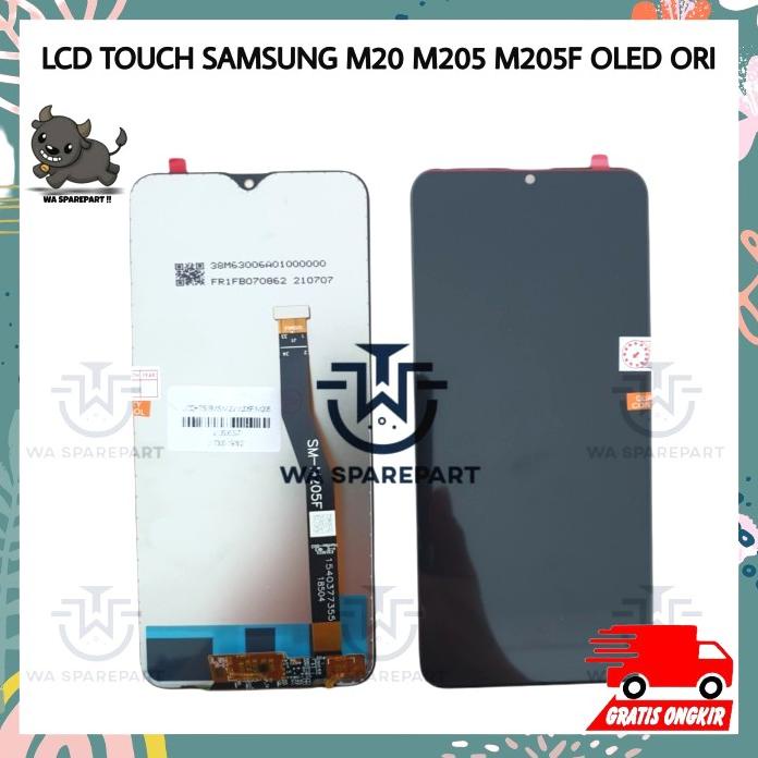 Lcd Touchscreen Samsung M20 M205 M205F Oled Original