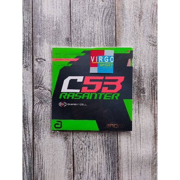 Andro Rasanter C53 karet bet pingpong barang 100%ORIGINAL