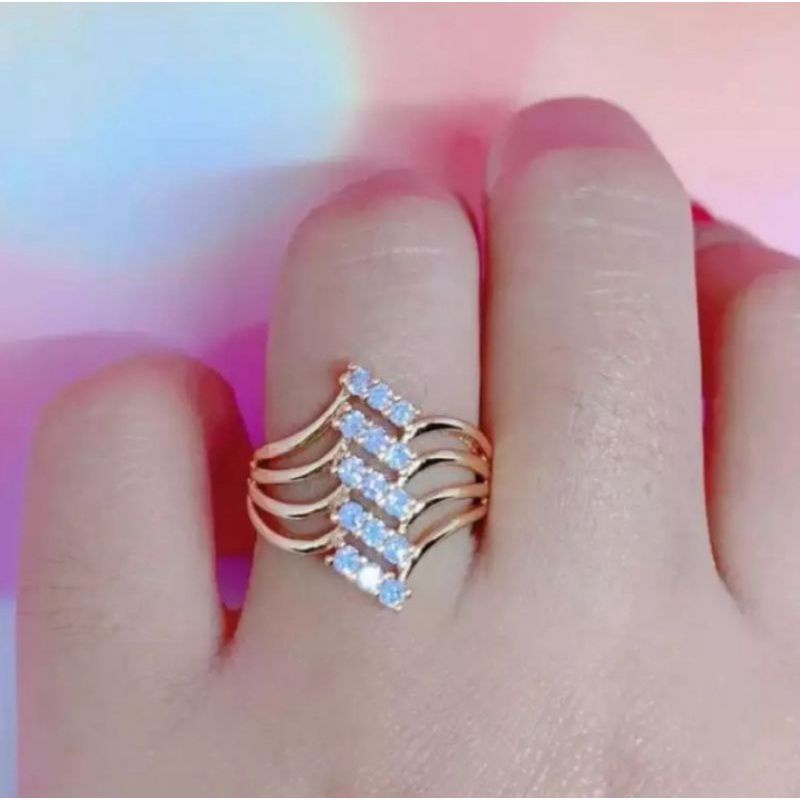cincin titanium baris lengkap cantik