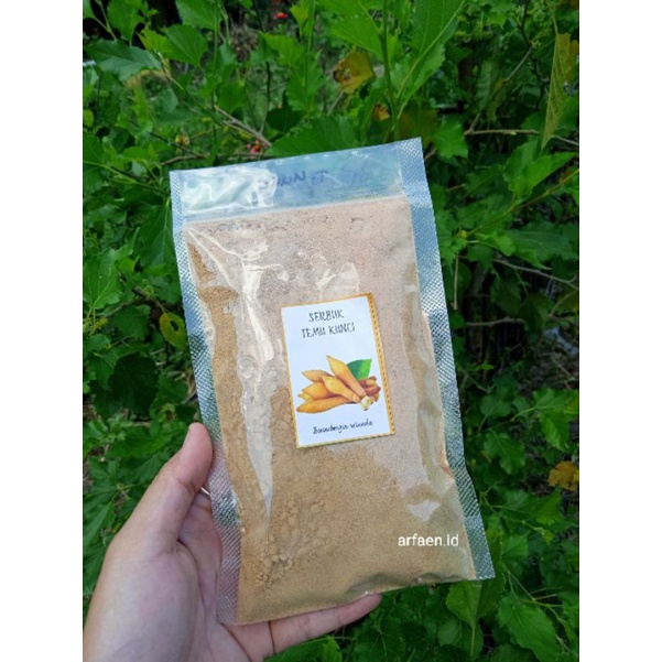 

SERBUK Bubuk Temu Kunci 100gr serbuk kunci murni tanpa campuran