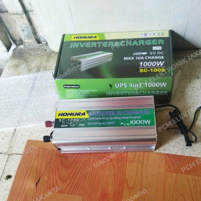 Terlaris Inverter Visero 1000W 1000Watt 1000 Watt Plus Charger 10A Sfa 1000C