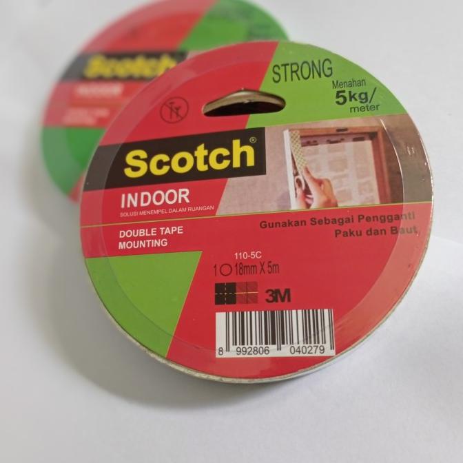 

3M Double Tape Mounting 18mm x 5 mtr suk01