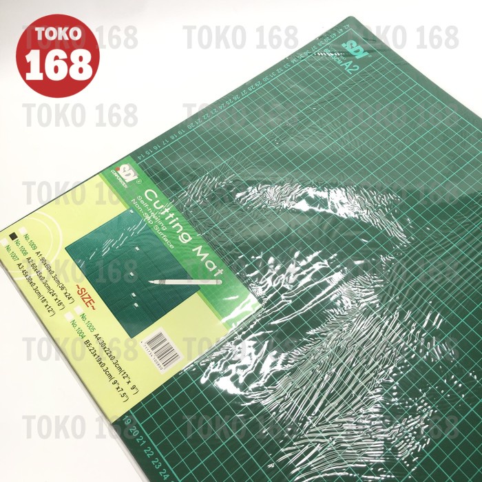 

Terlaris Vbn Sdi Cutting Mat/Alas Potong 60 X 45 Cm A2 (Pcs)