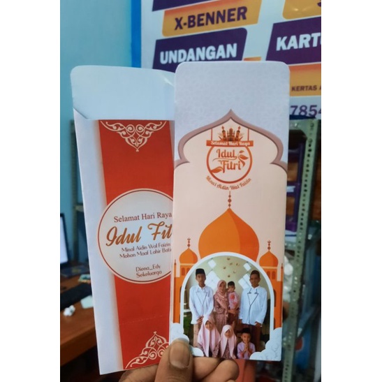 

Amplop lebaran Costume MINIMAL ORDER 20 lmbr HARGA 950