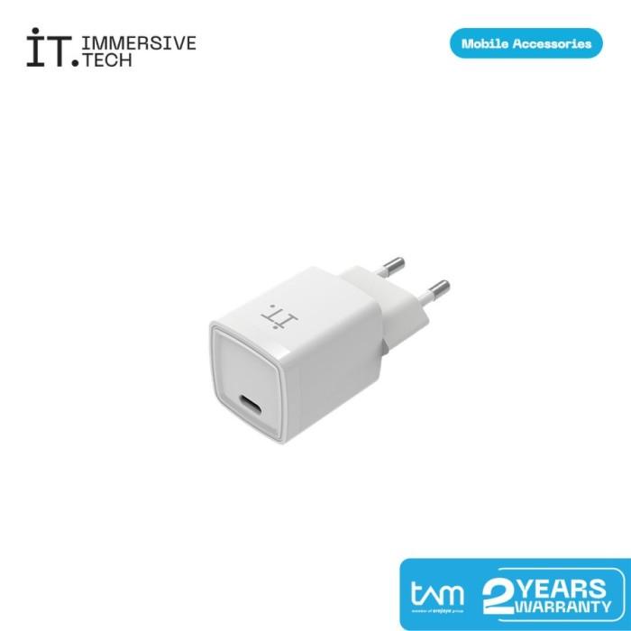 It Plug It 20 Charger - White