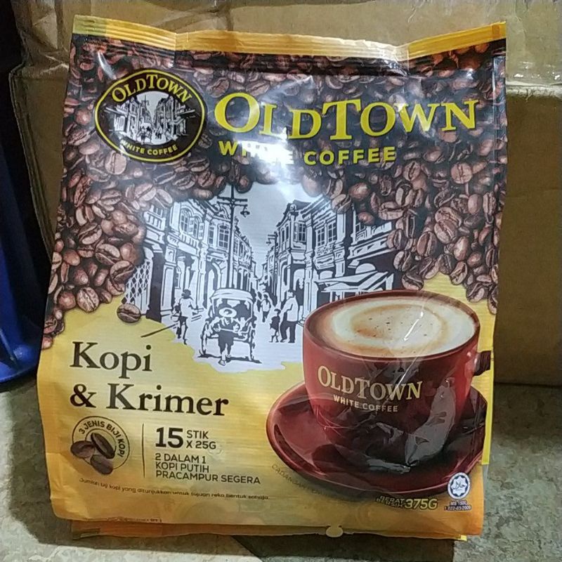 

Old town white coffee 2 in 1 coffee n creamer