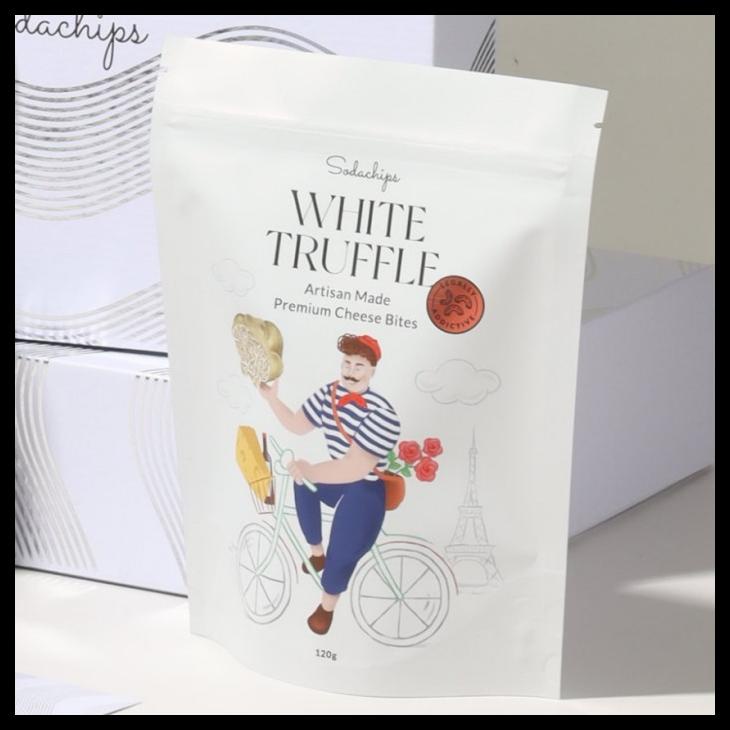 

SODACHIPS WHITE TRUFFLE CHEESE BITES SNACK KODE 1090