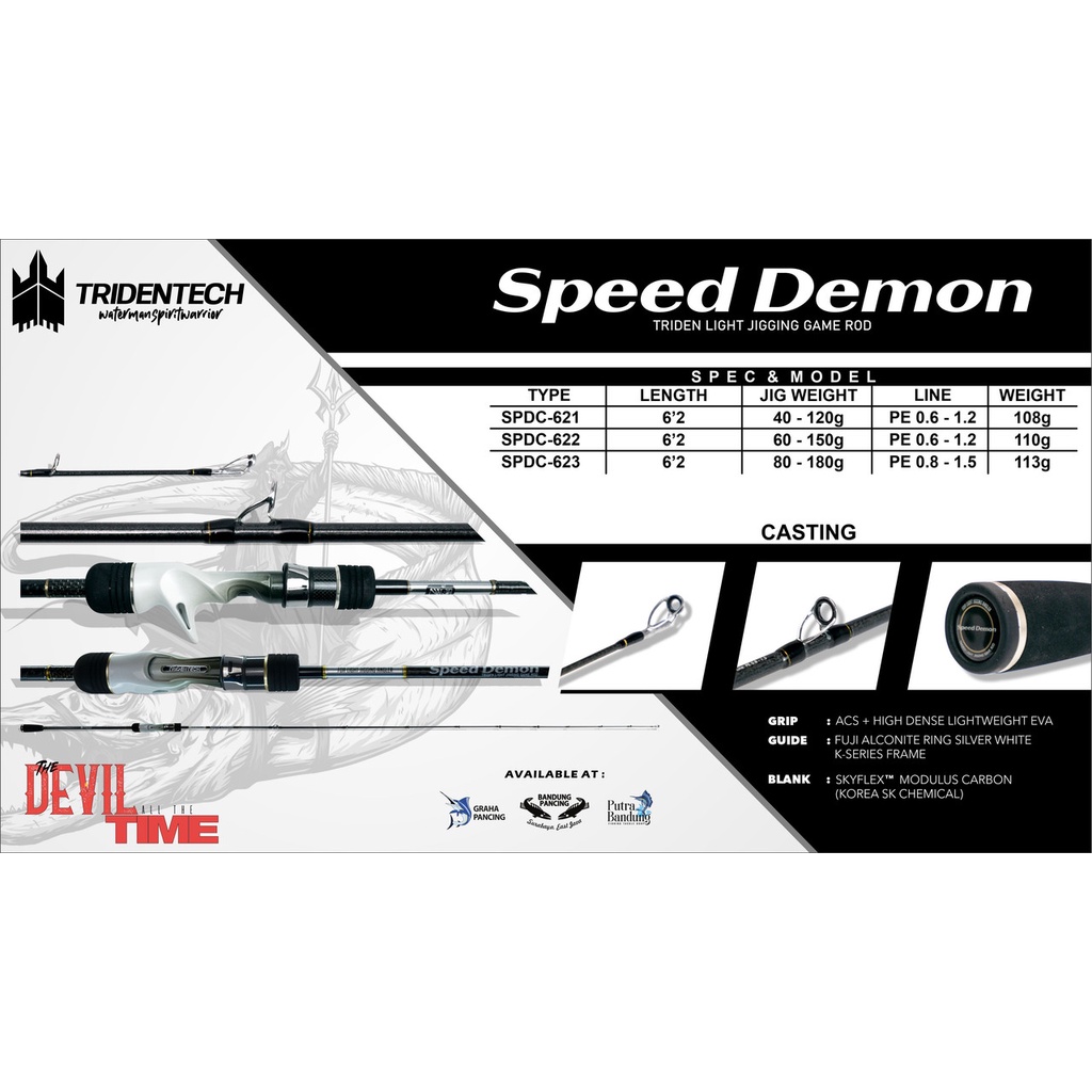 Joran Tridentech Speed Demon SPDC-623