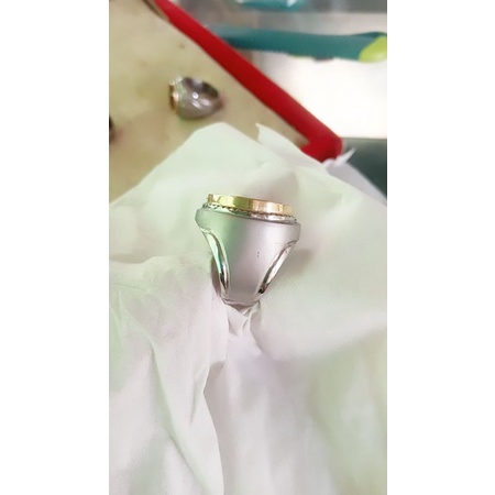 emban ikat ring monel super doff handmade