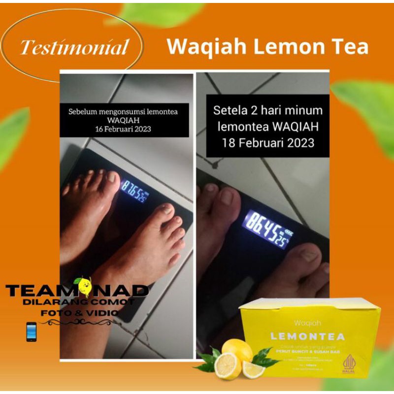 

pelangsing paling manjur waqiah lemon tea