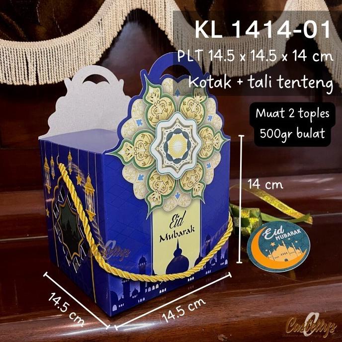 

@@@@] 6 Pcs KL 1414-01 Kotak Box Lebaran Nastar Kado Hampers Idul Fitri