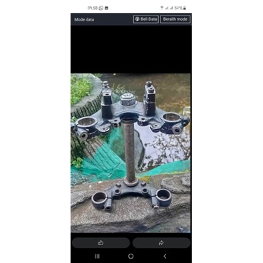 T Segitiga Atas Bawah GL Max GL Pro Original