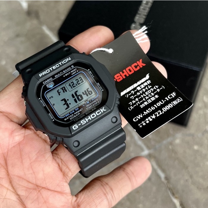 Must Have Casio Gshock G-Shock Gwm5610U Gw-M5610U-1B Termurah