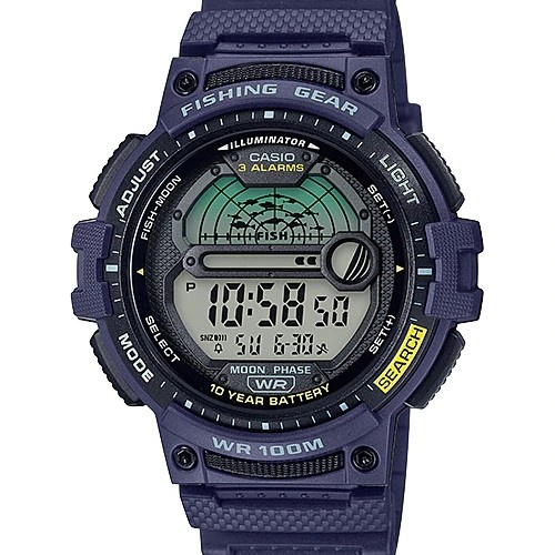 Promo Casio Original Fishing Gear Ws-1200H-1Av Jam Pria Original Termurah