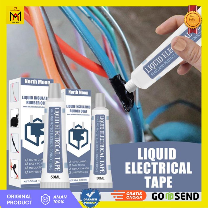 Terlaris Isolasi Cair Lem Kabel Listrik Silicone Tahan Panas Air Cepat Kering