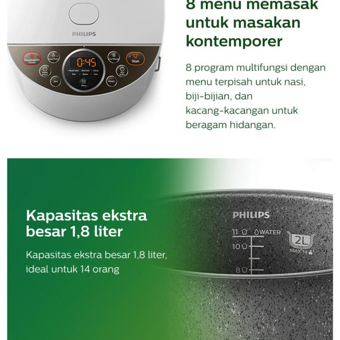 Rice Cooker Digital Philips HD4515