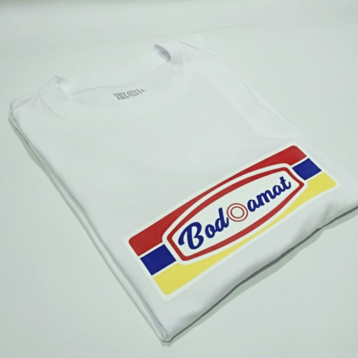 KAOS BAJU COMBED 30S DISTRO INDOMARET BODOAMAT POLOS CUSTOM BODO AMAT CUCI GUDANG