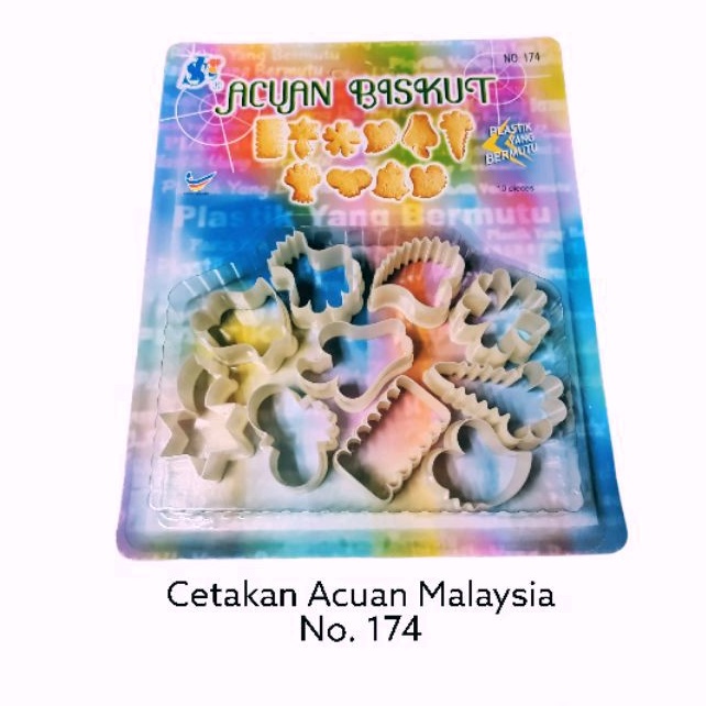 Cetakan Acuan Kue Kering Malaysia Acuan Sin Lian 174