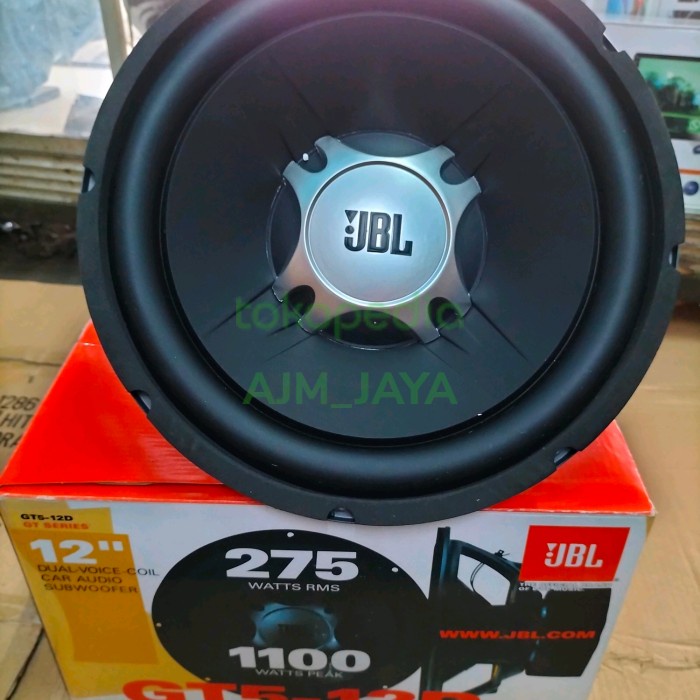 FREE ONGKIR SUBWOOFER JBL 12 INCH DOUBLE COIL/SUBWOOFER GT5 12D/SUBWOOFER JBL FREE ONGKIR