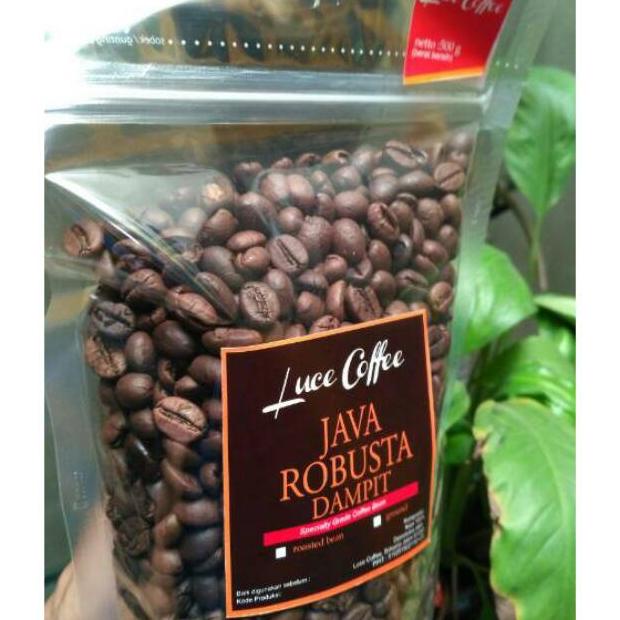 

Update! Luce Coffee, Kopi Java Robusta Dampit 500gr - Biji sangrai atau Bubuk !