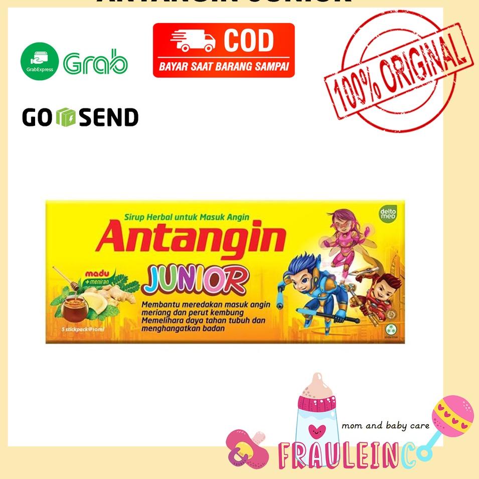 

codeKk9K4 Potongan spesial *FRAULEINCO* Antangin Junior Box (5 sachet) - Mengatasi Masuk Angin anak