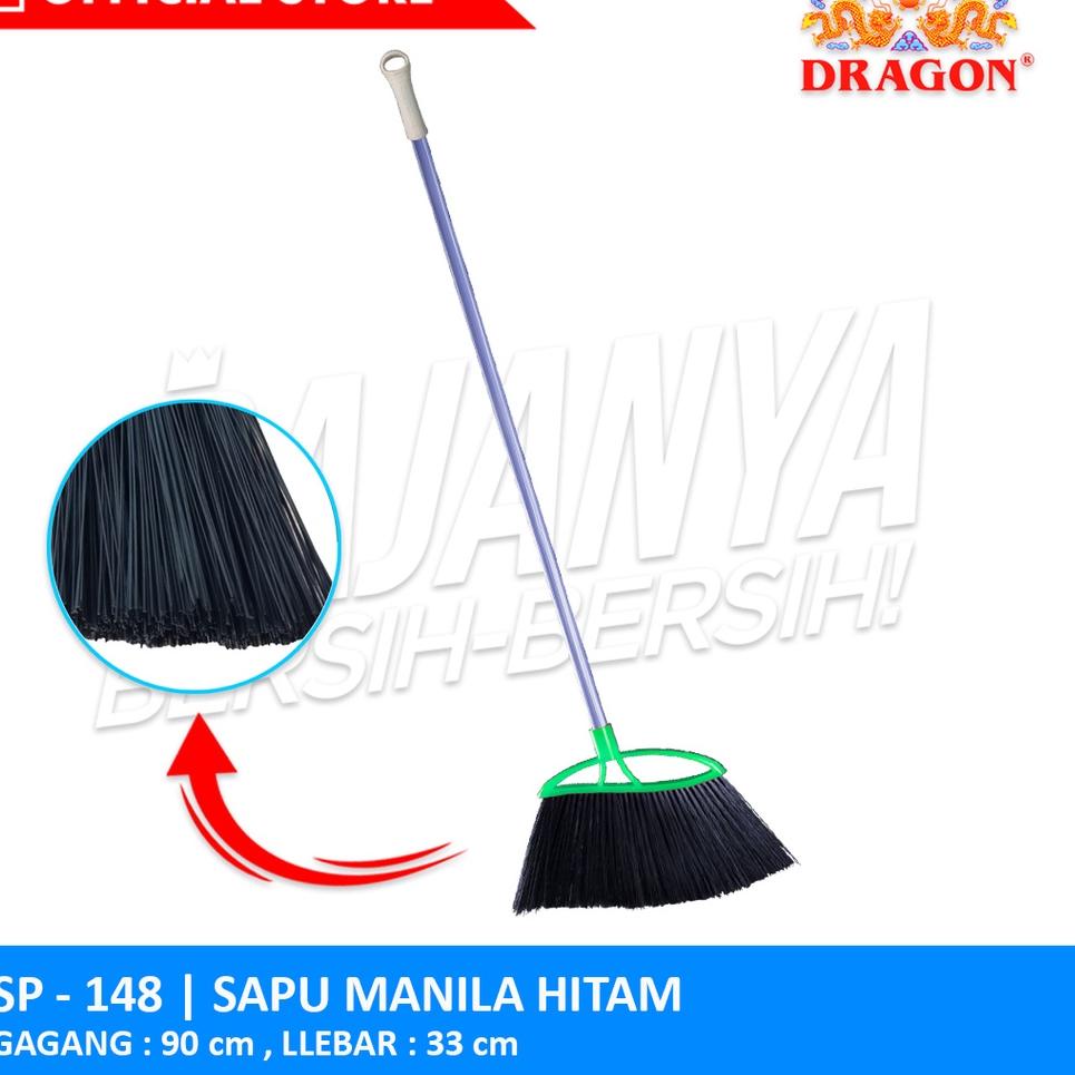 trxFf4F9 Silahkan Beli Sapu Manila Hitam Dragon