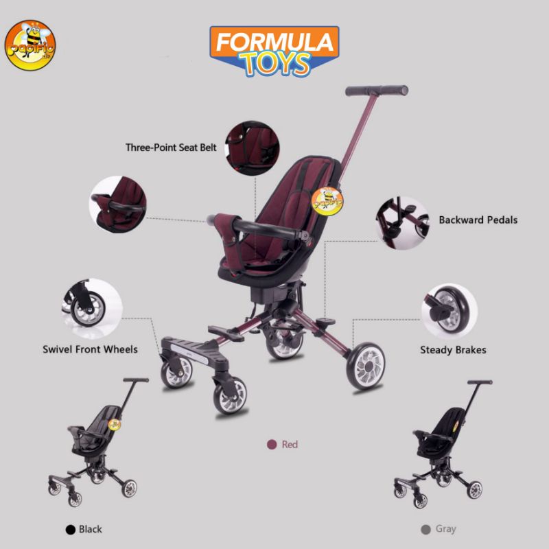 stroller bayi PACIFIC MAGIC STROLLER LW212 MIX