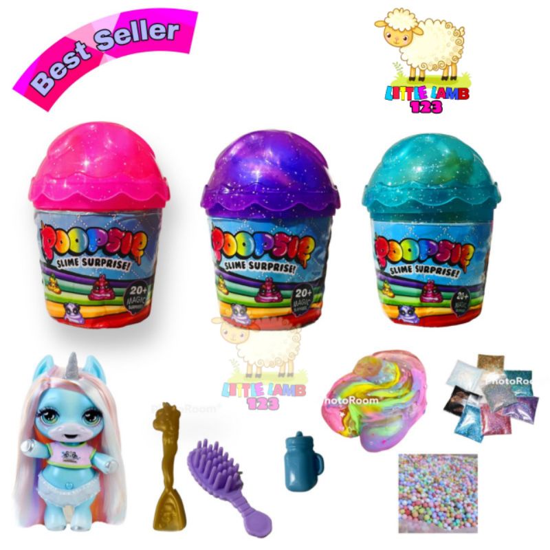 Cup Cake Poopsie Premium Poopsie Citrus Poopsie Unicorn Surprise Cupcake Temukan Kejutan Didalamnya