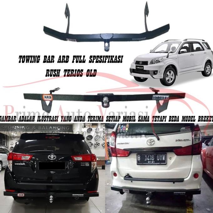 Towing Bar Arb Besi Bumper Belakang Towing Bar - Rush Terios Old