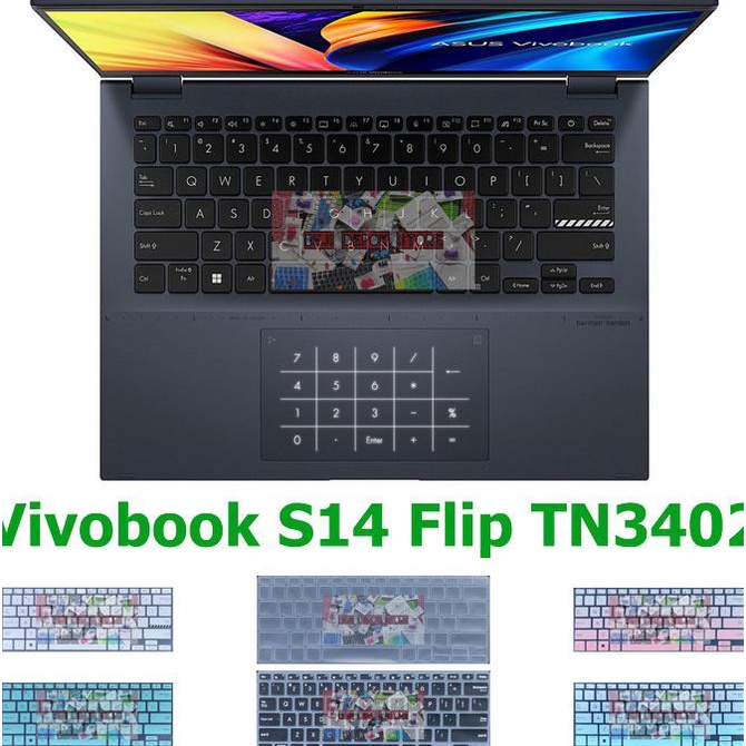 JUAL Keyboard Protector Asus Vivobook S 14 S14 TN3402 Flip