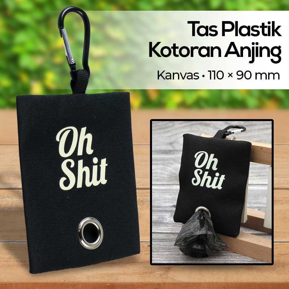 DAIDAI Tas Plastik Kotoran Anjing Poop Bag Dispenser Canvas 110mm - DD11