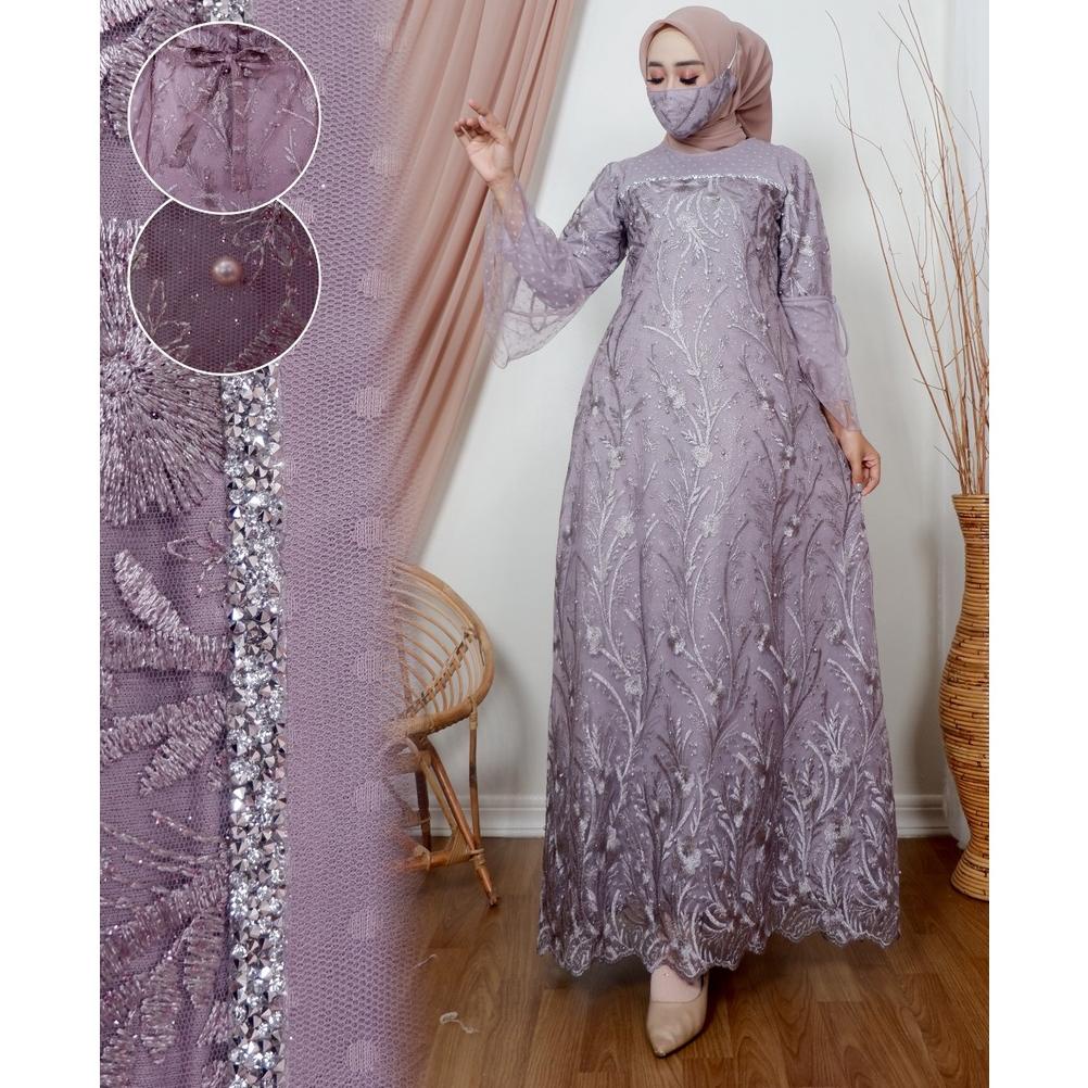 GAMIS BRUKAT AMANDA| GAMIS| GAMIS TERBARU| GAMIS PESTA| GAMIS KONDANGAN| GAMIS BRUKAT| GAMIS BROKAT|