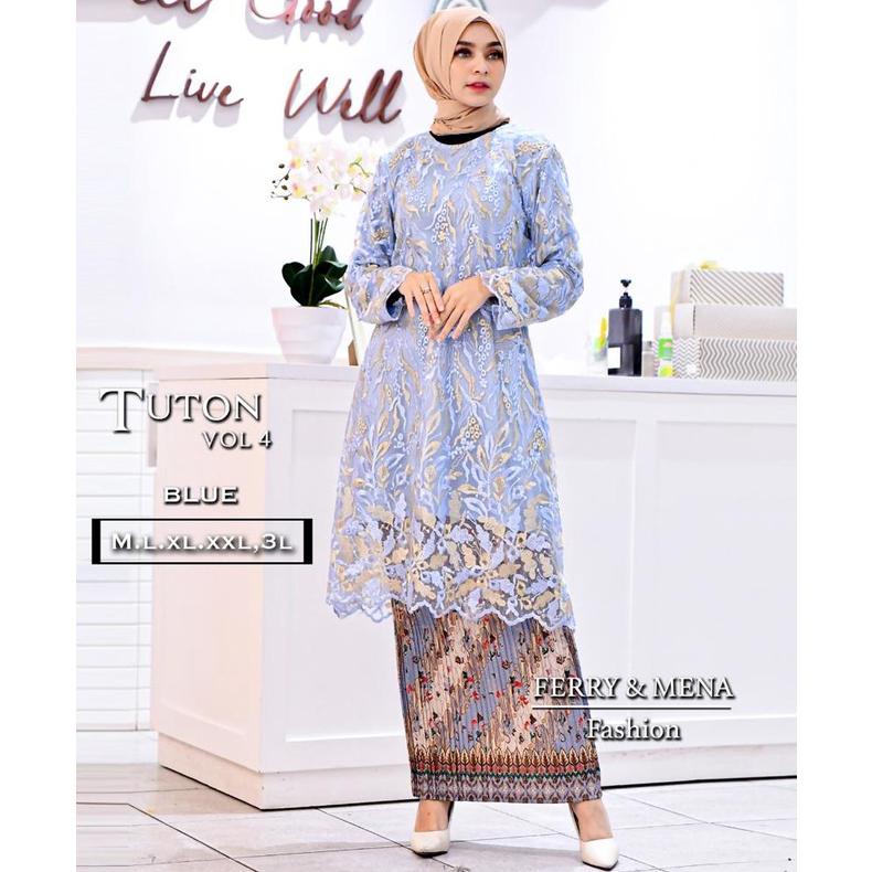 SETELAN TUNIK JUMBO/ TUNIK/ TUNIK TILE/ TUNIK JUMBO/ KEBAYA/ KEBAYA MODERN/ KEBAYA WISUDA