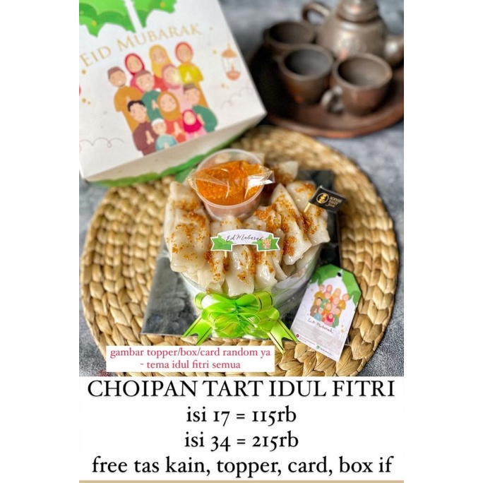 

Promo Choipan Tart Hampers Idul Fitri / Lebaran Edition
