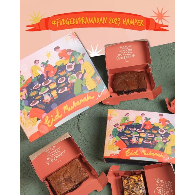 

JNE/PAXEL Fudgybro Ramadhan Hampers Big Box Package