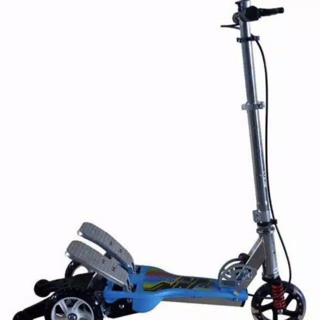 Scooter injak anak dewasa pedal alloy