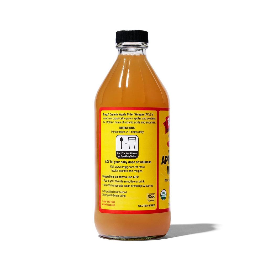 

Terbaik! Bragg Organic Raw Unfiltered Apple Cider Vinegar 473 ml ,.